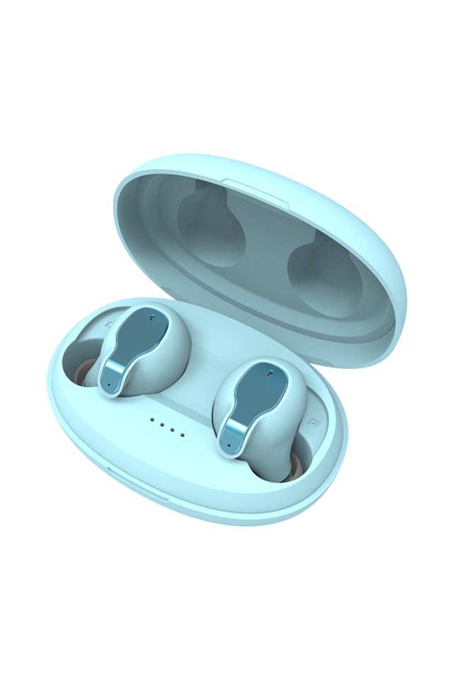 IX-E20 Kulak içi Bluetooth Kablosuz Kulaklık - Mavi