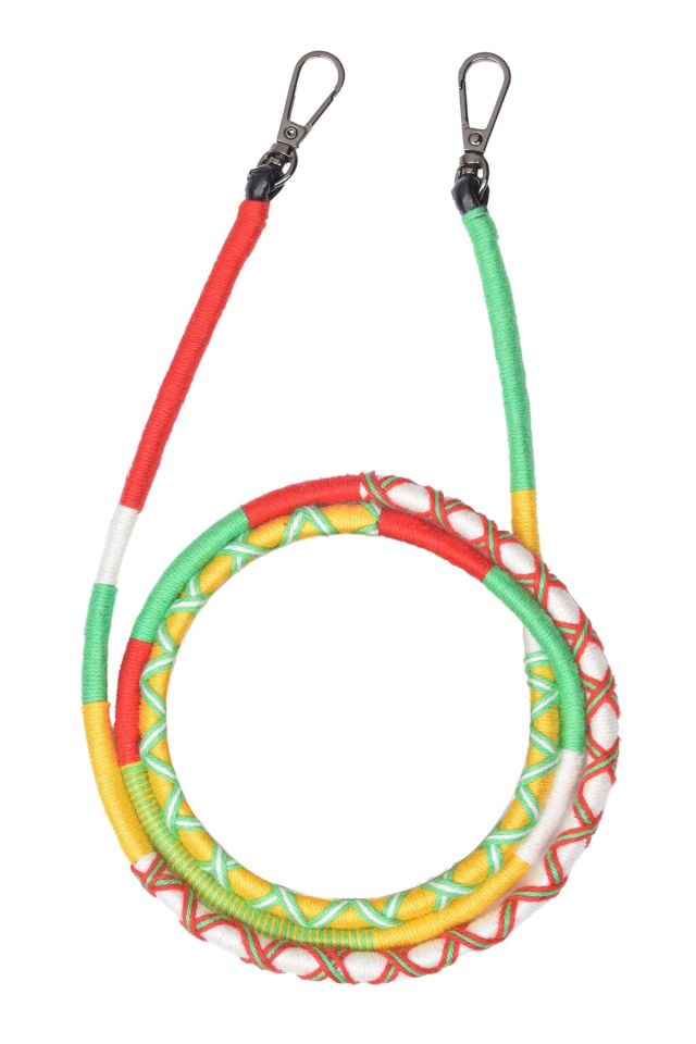 Layka El Örgüsü Yuvarlak Telefon Boyun Askısı