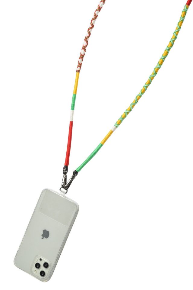 Layka El Örgüsü Yuvarlak Telefon Boyun Askısı