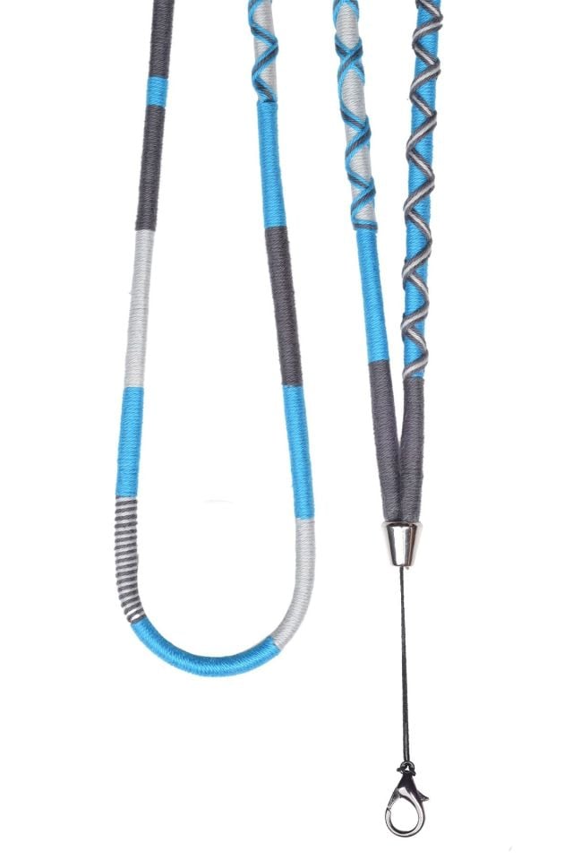 Lotus El Örgüsü Yuvarlak Telefon Boyun Askısı