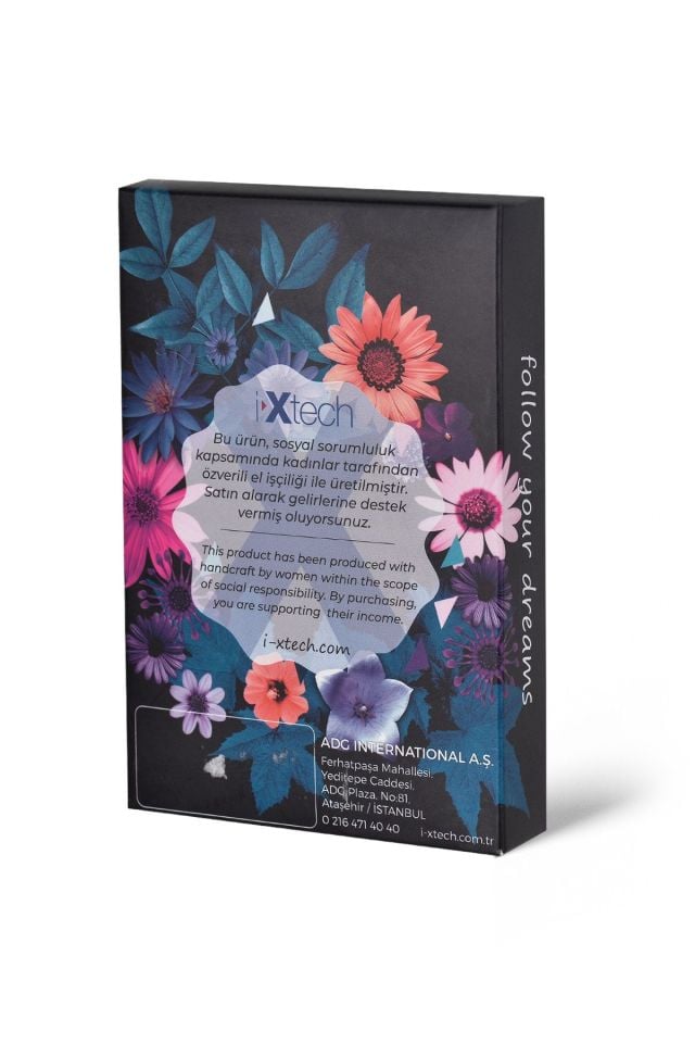 Lotus El Örgüsü Yuvarlak Telefon Boyun Askısı