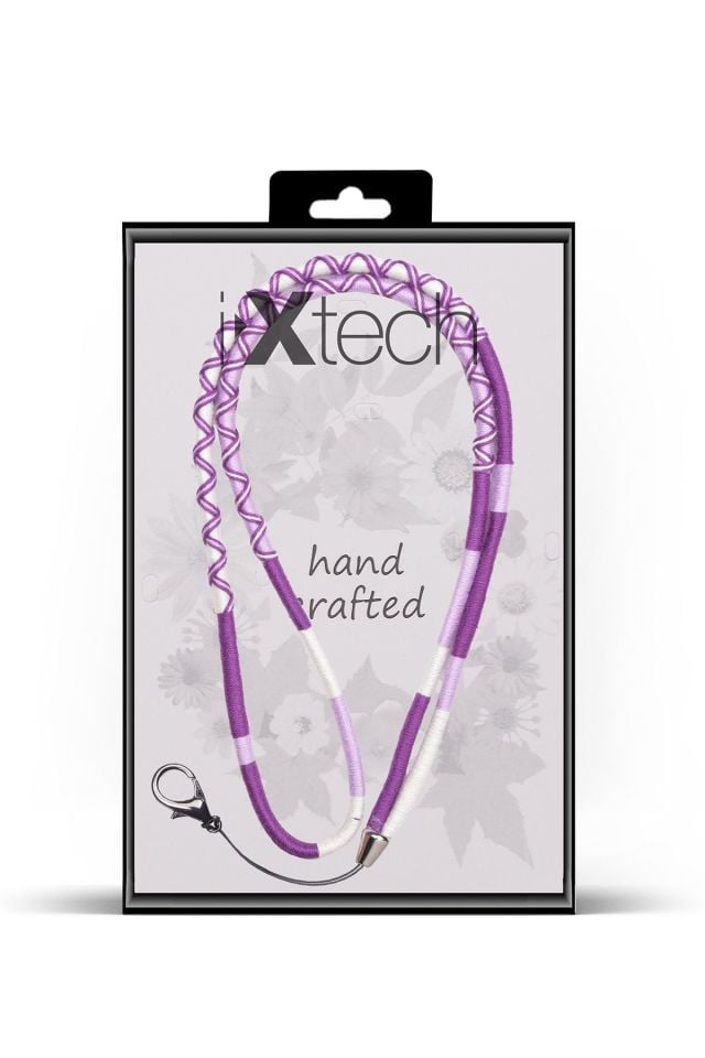 Lily El Örgüsü Yuvarlak Telefon Boyun Askısı