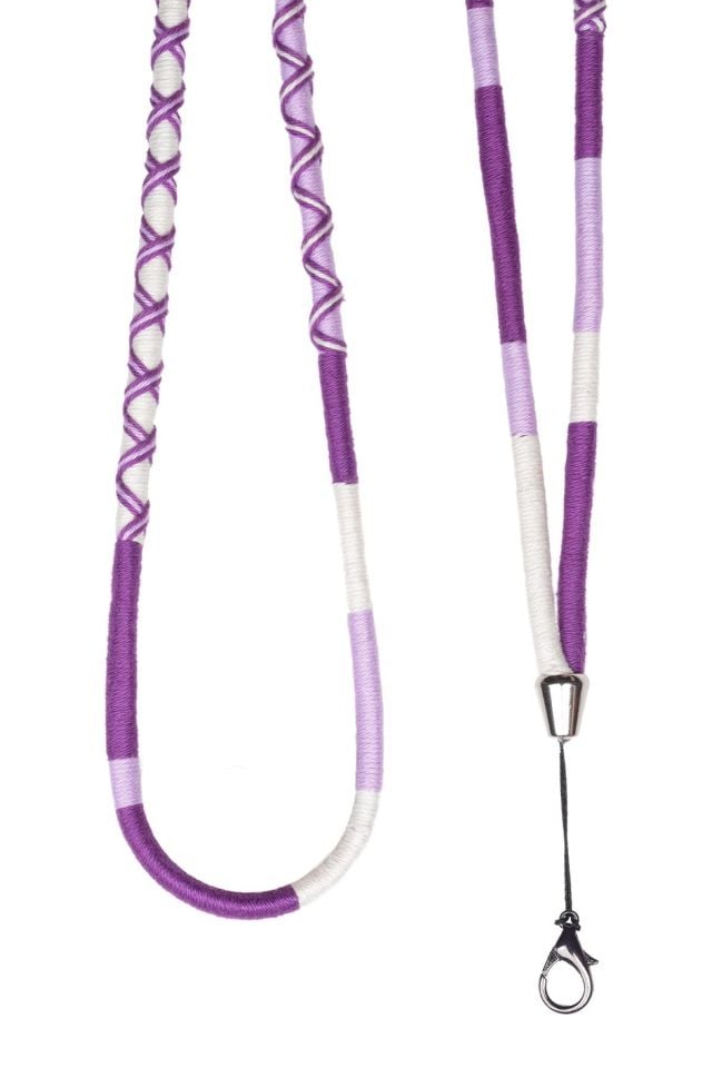 Lily El Örgüsü Yuvarlak Telefon Boyun Askısı