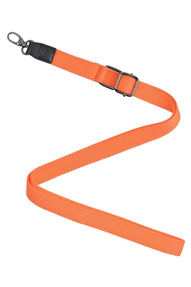 Turuncu Yassı Telefon Boyun Askısı