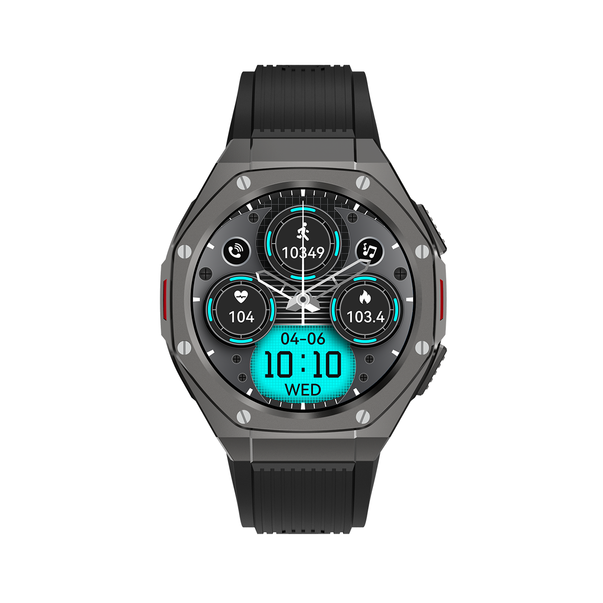 XeeFit-F2 Akıllı Saat Amoled Ekran Sesli Asistan Konuşma Özellikli