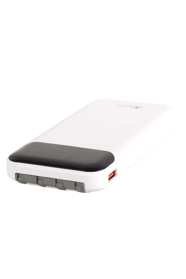 IX-PB025 10.000 Mah Powerbank Taşınabilir Şarj Cihazı - Beyaz