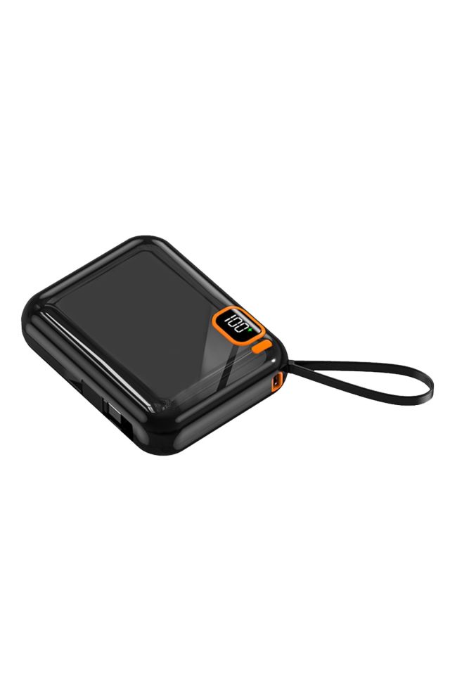 IX-PB024 10.000 Mah 22.5W Hızlı Şarj Powerbank Taşınabilir Şarj Cihazı - Siyah