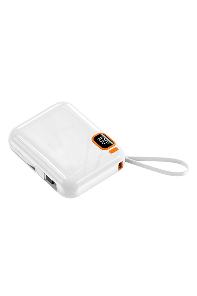 IX-PB024 10.000 Mah 22.5W Hızlı Şarj Powerbank Taşınabilir Şarj Cihazı - Beyaz