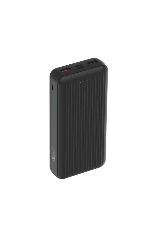 IX-PB018 20.000 Mah Led Göstergeli Powerbank Taşınabilir Hızlı Şarj Cihazı - Siyah