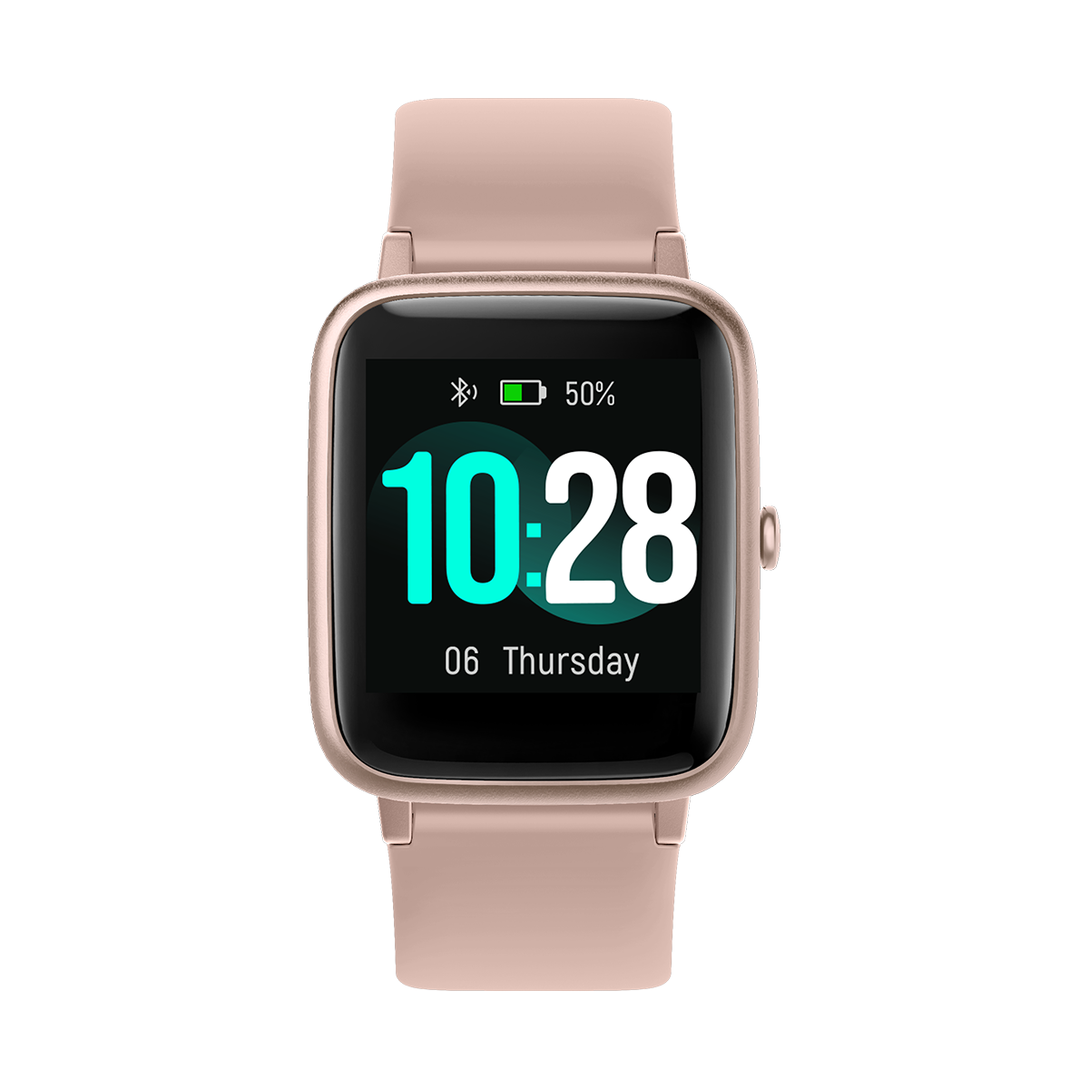 Xee-5 Ios Ve Android Uyumlu 8 Farklı Spor Modu Akıllı Saat - Pembe