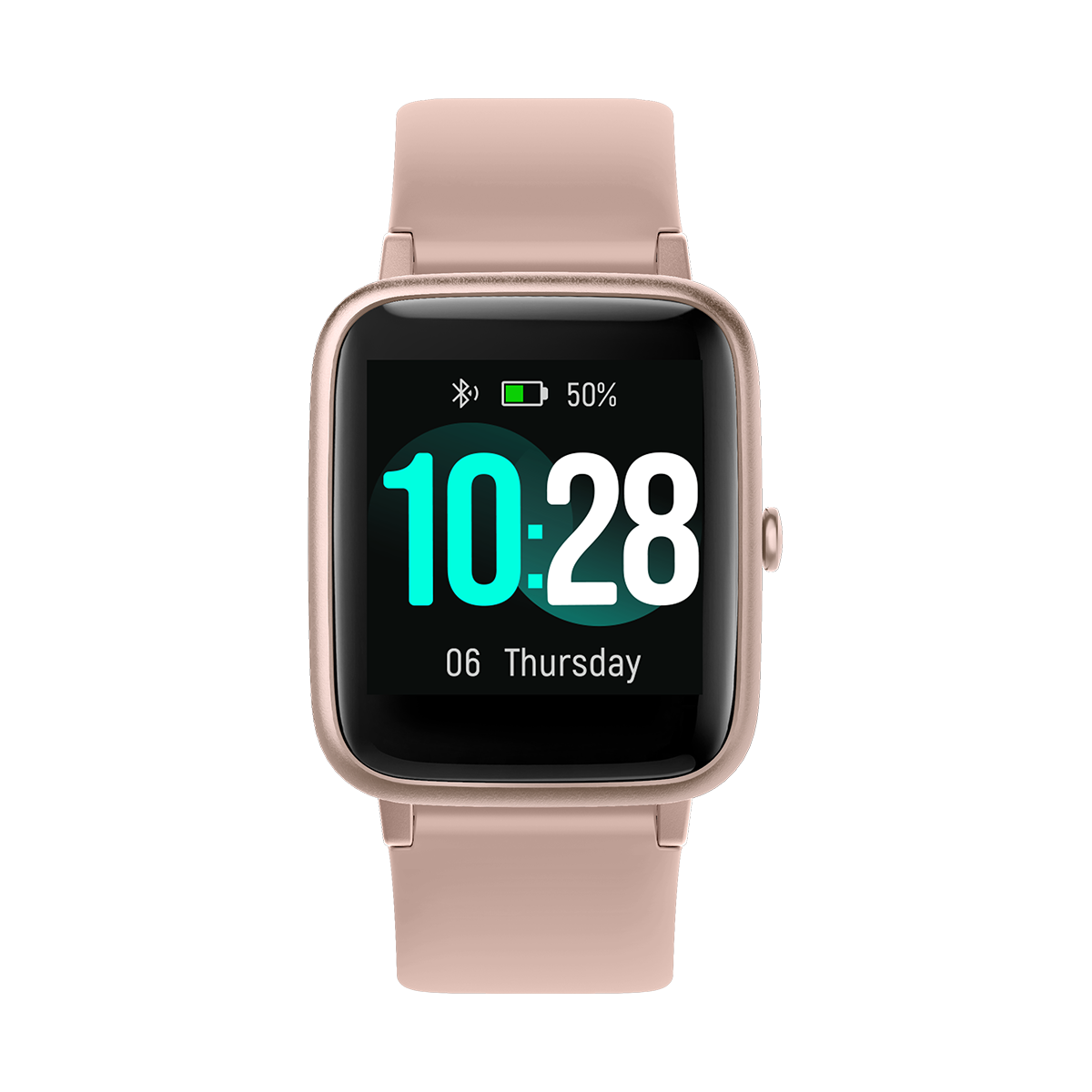Xee-5 Ios Ve Android Uyumlu 8 Farklı Spor Modu Akıllı Saat - Pembe