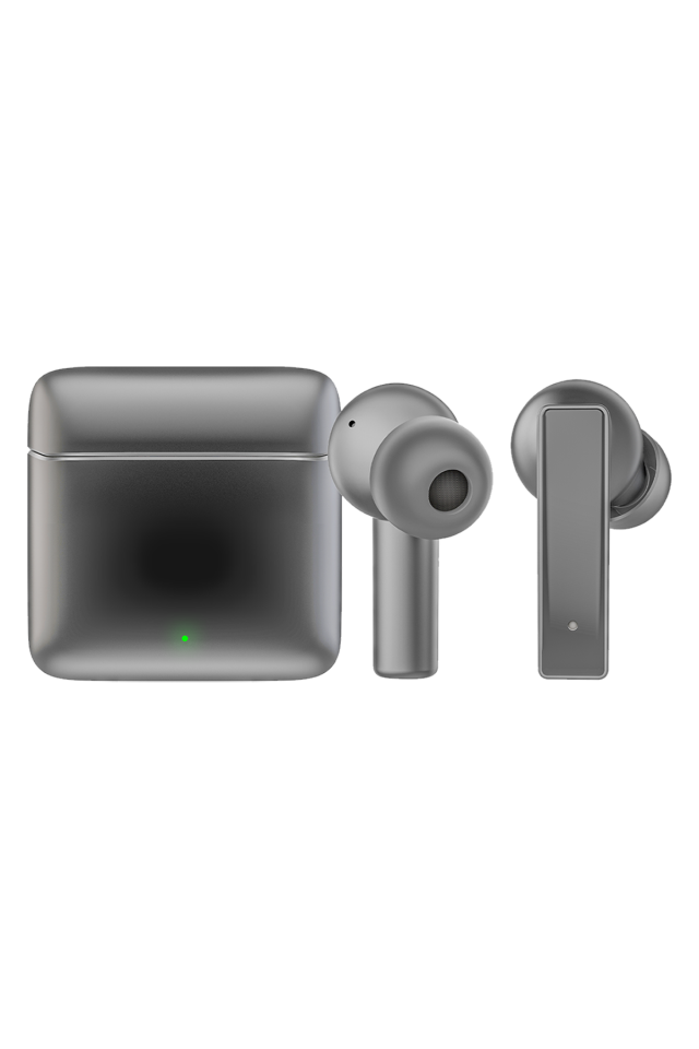IX-E19 Kulak içi Bluetooth Kablosuz Metal Kasa Kulaklık - Gri