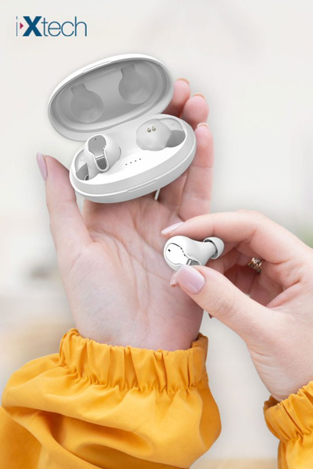 IX-E20 Kulak içi Bluetooth Kablosuz Kulaklık - Beyaz
