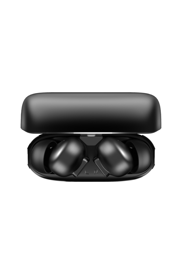 IX-E19 Kulak içi Bluetooth Kablosuz Metal Kasa Kulaklık - Siyah