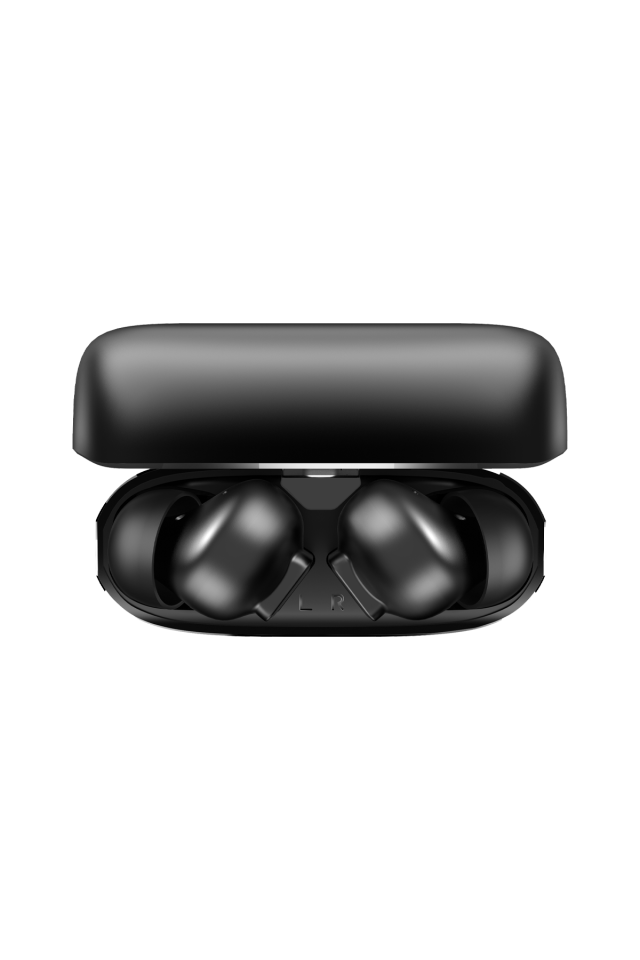 IX-E19 Kulak içi Bluetooth Kablosuz Metal Kasa Kulaklık - Siyah