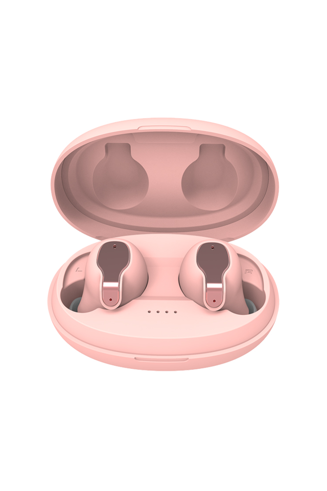 IX-E20 Kulak içi Bluetooth Kablosuz Kulaklık - Pembe