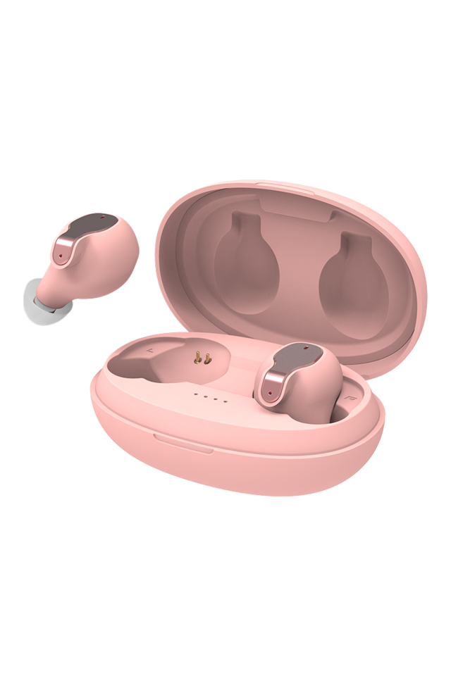 IX-E20 Kulak içi Bluetooth Kablosuz Kulaklık - Pembe