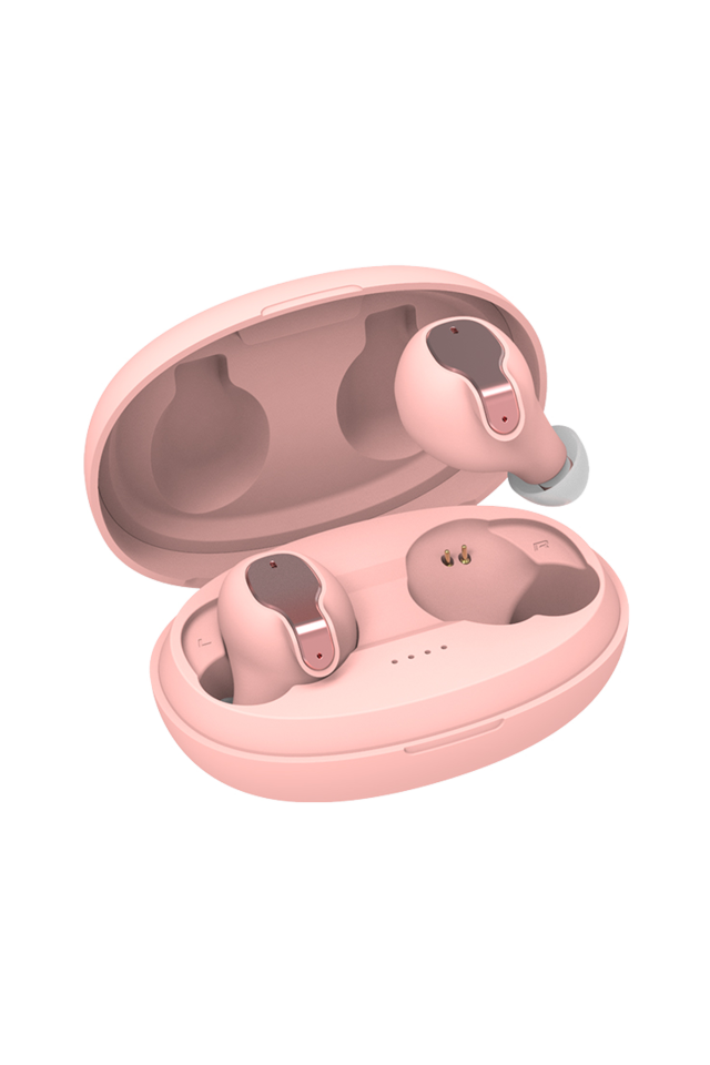 IX-E20 Kulak içi Bluetooth Kablosuz Kulaklık - Pembe