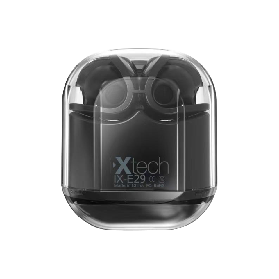 IX-E29 Yeni Tasarım Kulak içi Bluetooth Kulaklık - Siyah
