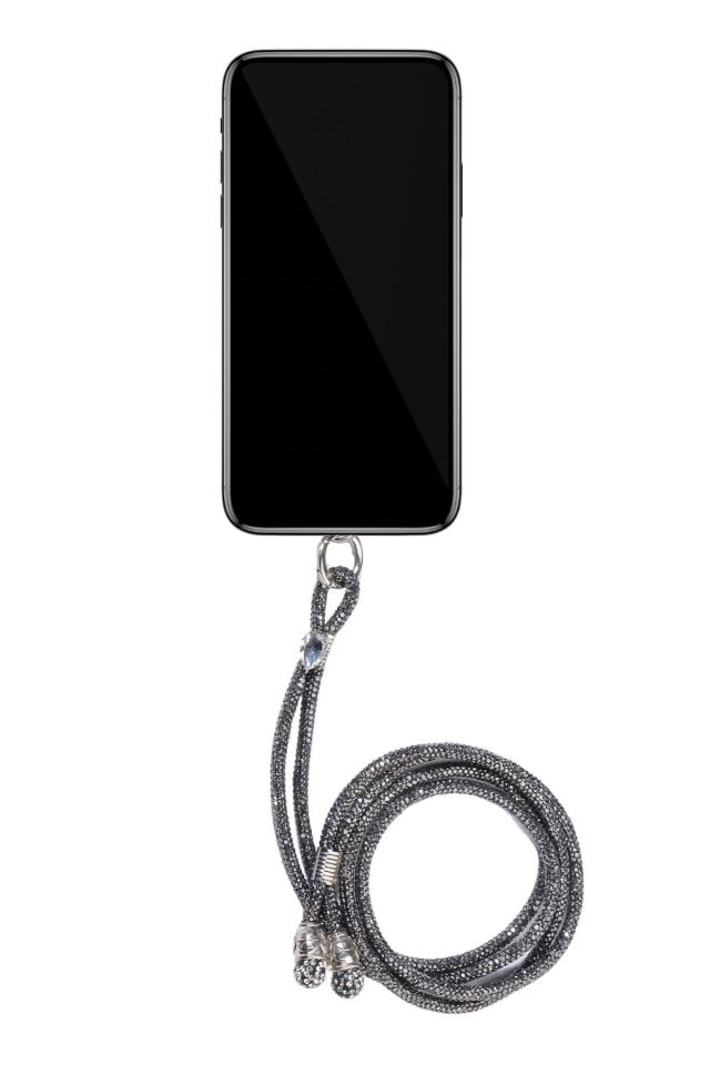 Asel Pırıltılı Telefon Boyun Askısı