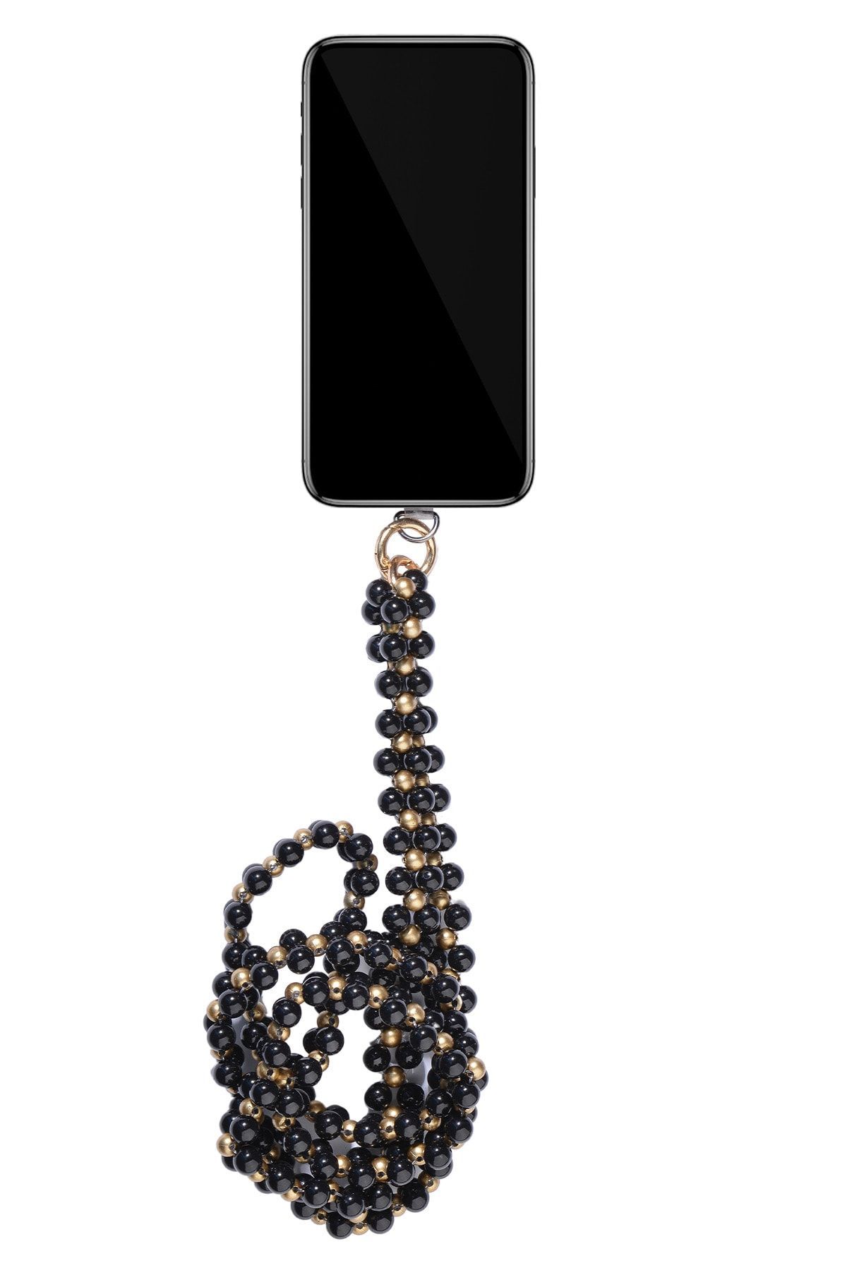 Callisto El Örgüsü Boncuk Telefon Boyun Askısı