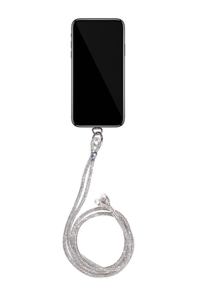 Alya Pırıltılı Telefon Boyun Askısı Uyumlu