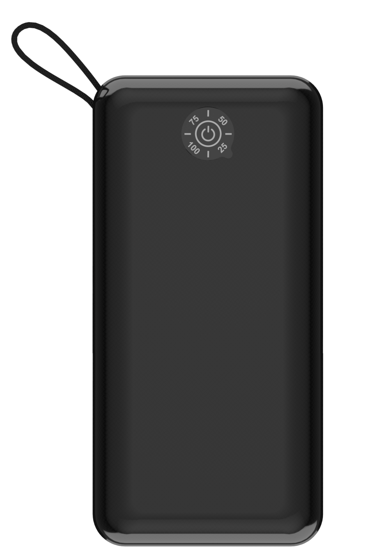IX-PB015 30.000 Mah El Fenerli Çoklu Şarj Özellikli Powerbank Taşınabilir Şarj Cihazı - Siyah