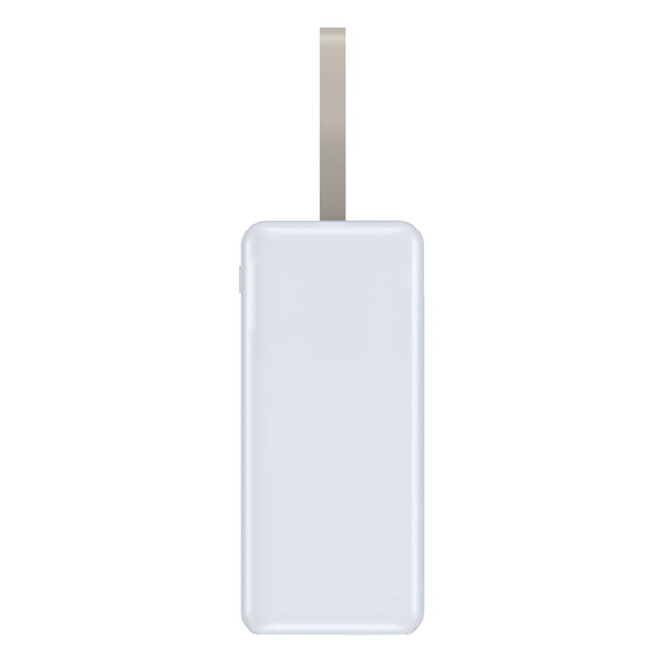 IX-PB029 50.000 Mah Dijital Göstergeli Powerbank Taşınabilir Şarj Cihazı - Beyaz