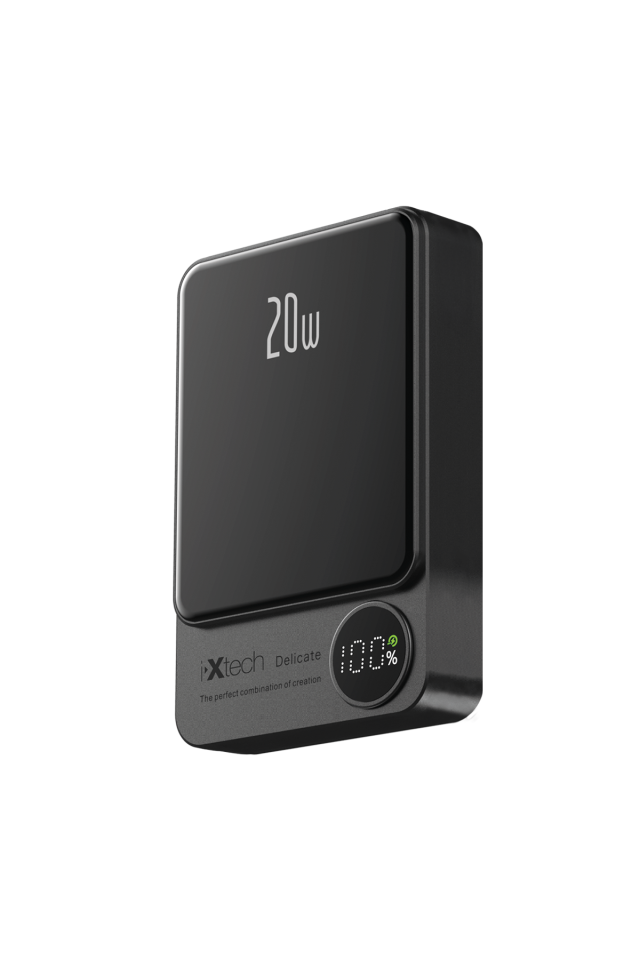 IX-PB032 10.000 mAh 20W Magsafe Powerbank Taşınabilir Şarj Cihazı - Gri
