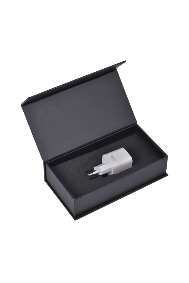 IX-HC1 33W Type-C ve Usb Port Akıllı Hızlı Şarj Cihazı - Beyaz