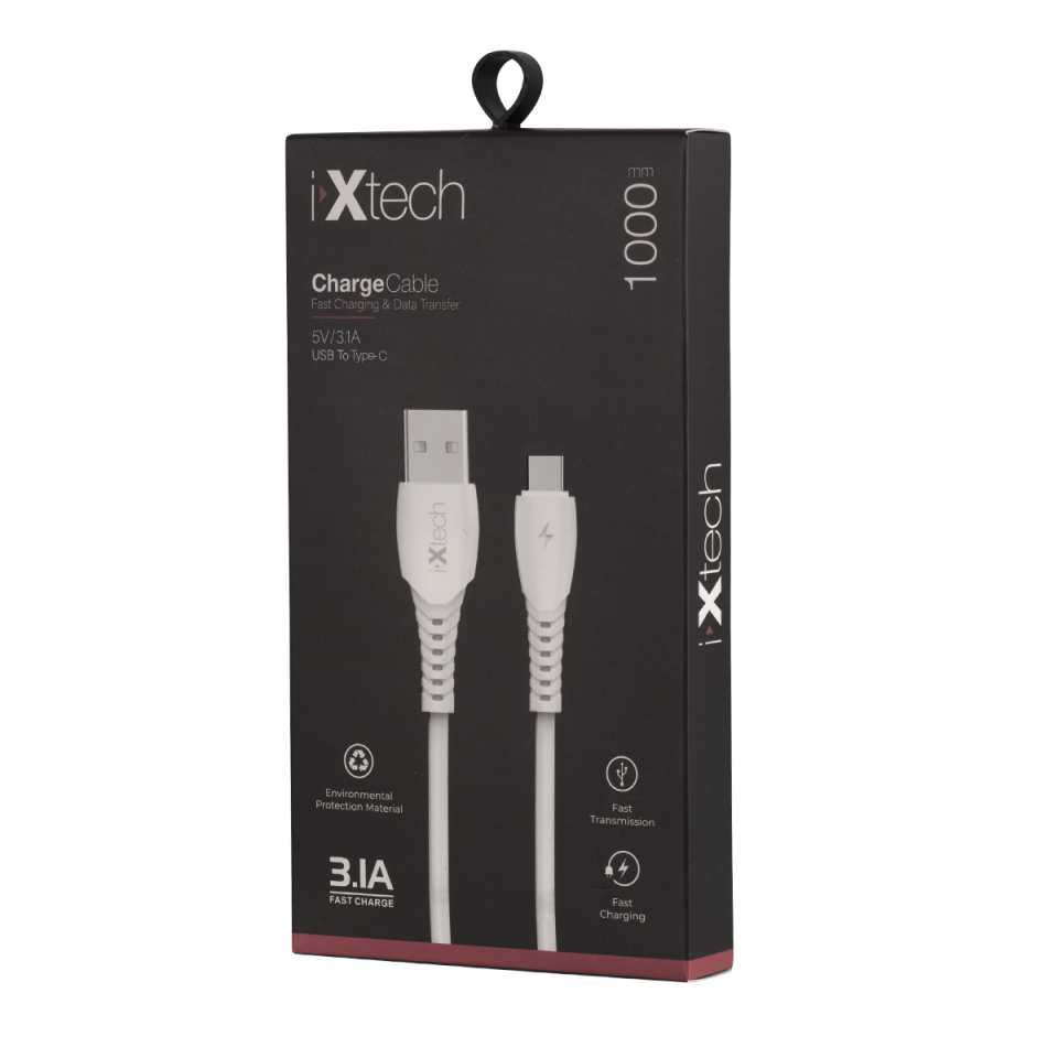 IX-UC014 Usb to Type-C Hızlı Şarj Ve Data Kablosu - 1 mt