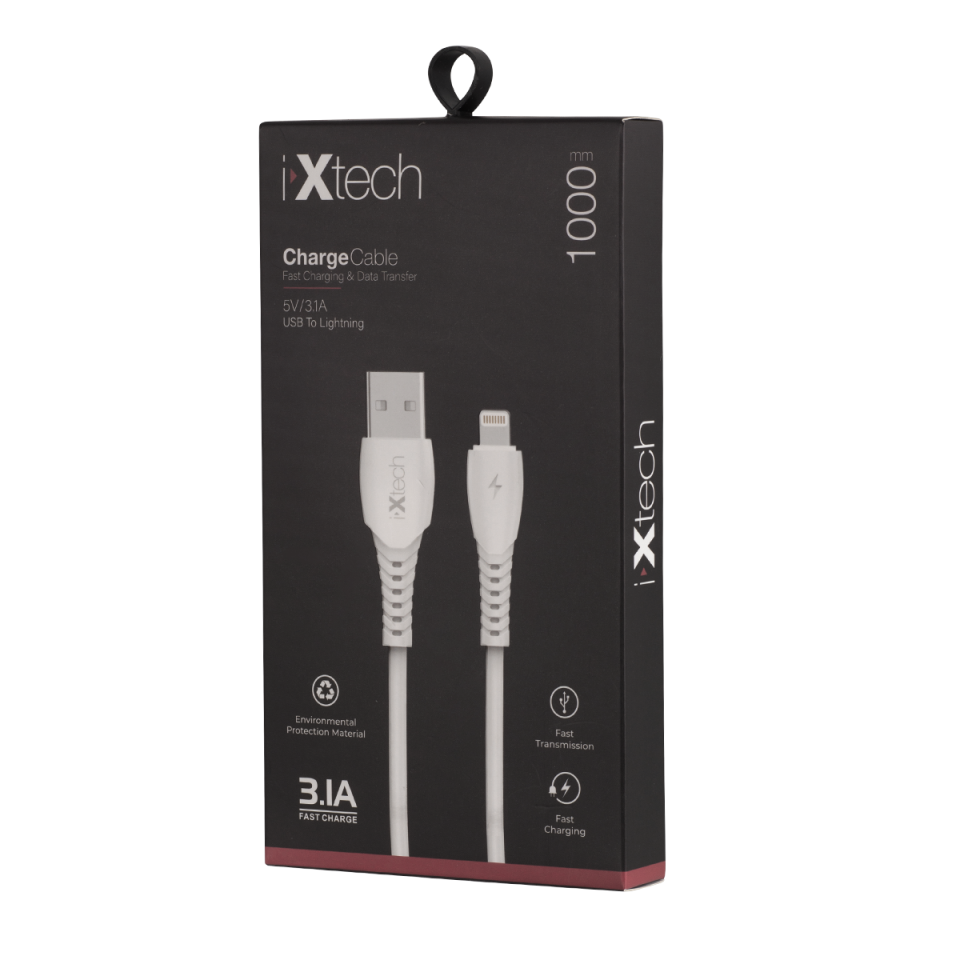 IX-UC014 Usb Lightning Hızlı Şarj Ve Data Kablosu-1 Mt