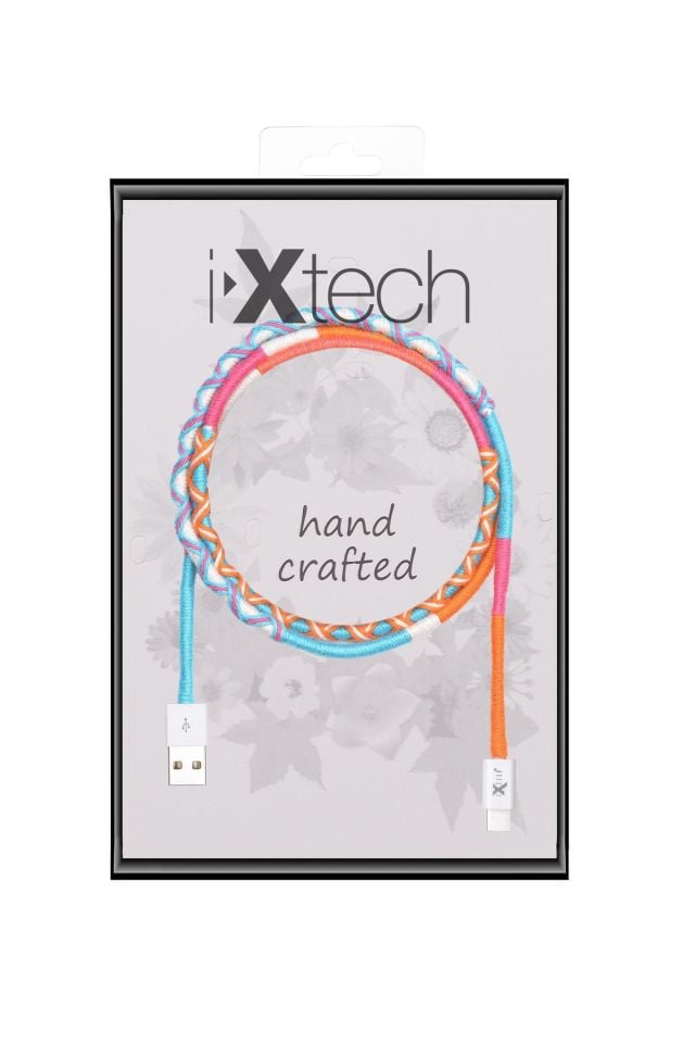 IX-05 Jasmine El Örgüsü Usb To Type-c Data Ve Hızlı Şarj Kablosu