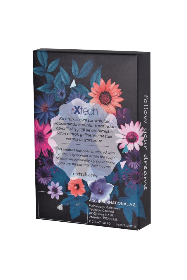 IX-05 Magnolia El Örgüsü Usb to Lightning Data ve Hızlı Şarj Kablosu