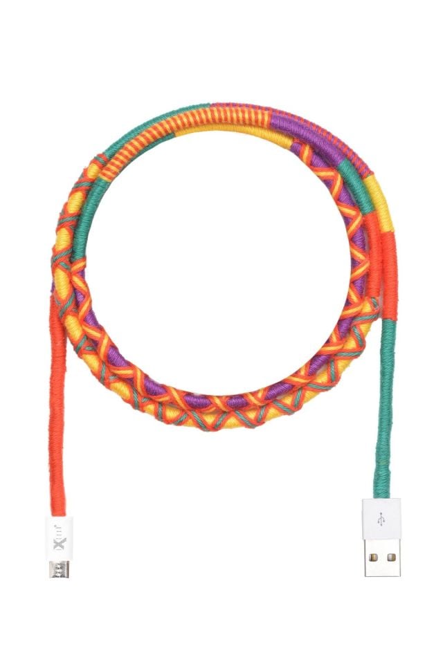IX-05 Abelia El Örgüsü Usb to Type-C Data ve Hızlı Şarj Kablosu