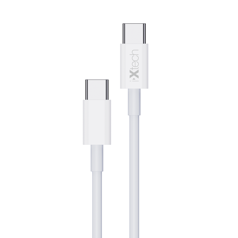IX-UC012 Type-C to Type-C Dayanıklı Hızlı Şarj Ve Data Kablosu - 1 mt
