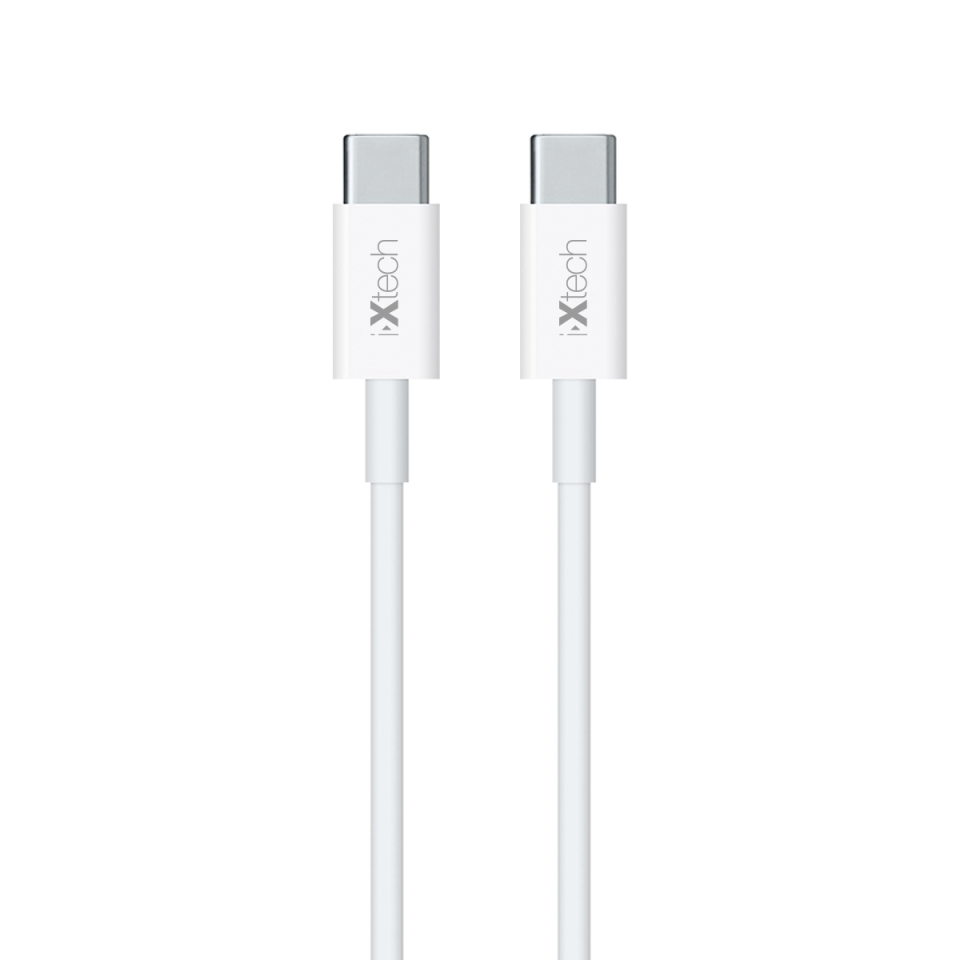 IX-UC012 Type-C to Type-C Dayanıklı Hızlı Şarj Ve Data Kablosu - 1 mt