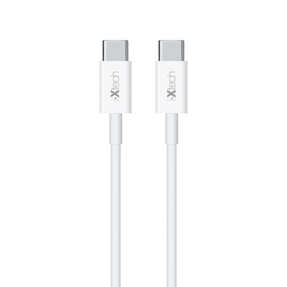 IX-UC012 Type-C to Type-C Dayanıklı Hızlı Şarj Ve Data Kablosu - 1 mt