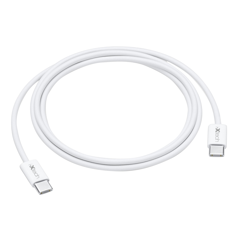 IX-UC012 Type-C to Type-C Dayanıklı Hızlı Şarj Ve Data Kablosu - 1 mt