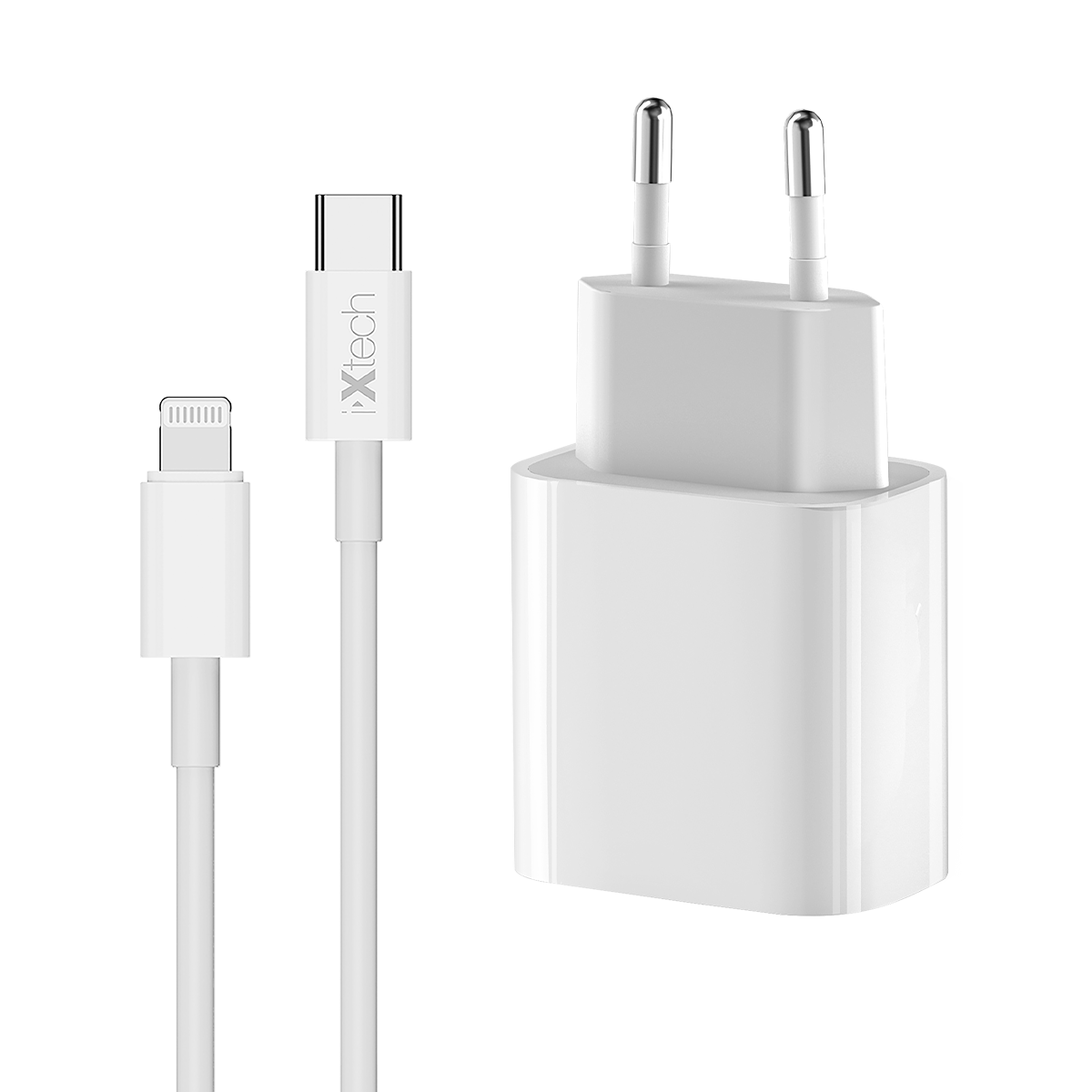 IX-HC6 20W Type-C to Lightning Seyahat Şarj Seti