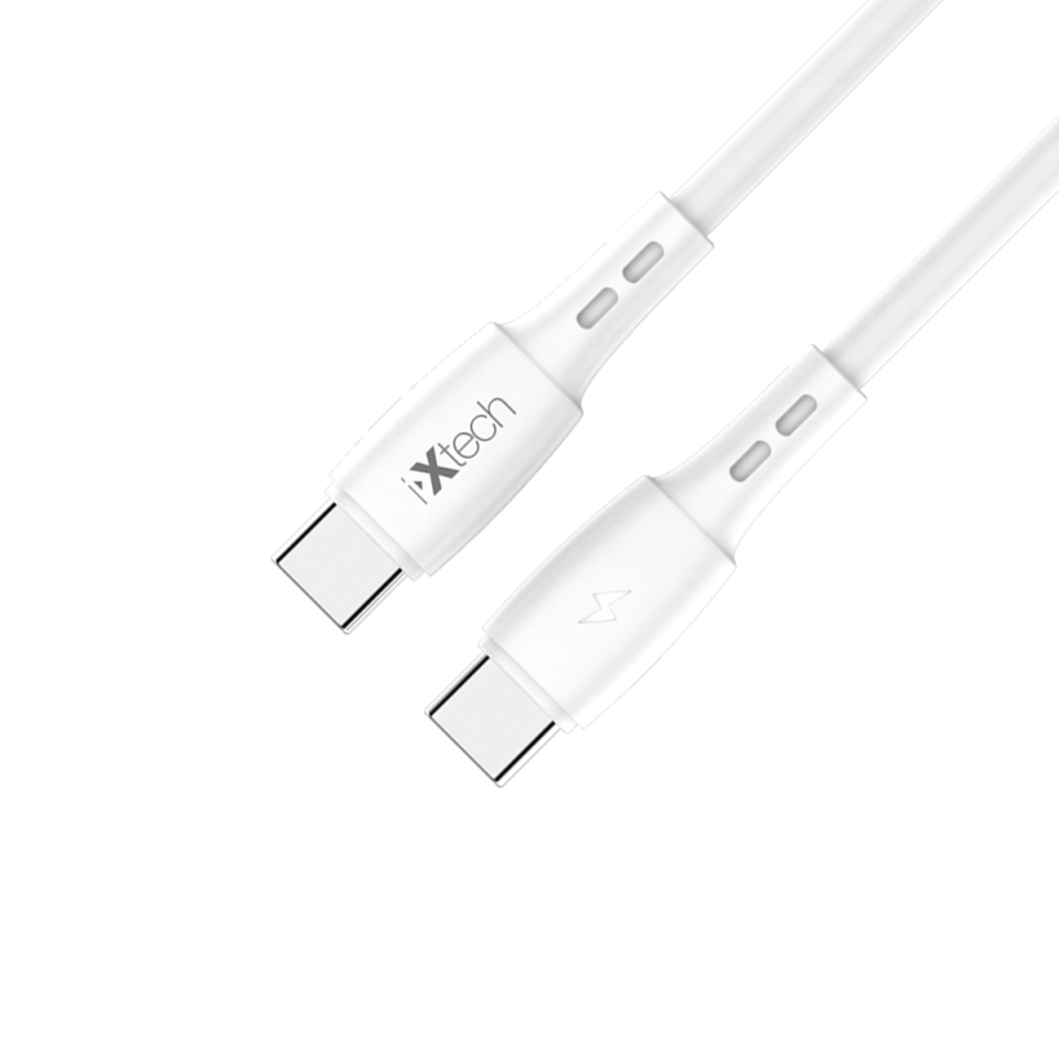 IX-UC021 60W PD Type-C to Type-C Şarj ve Data Kablosu