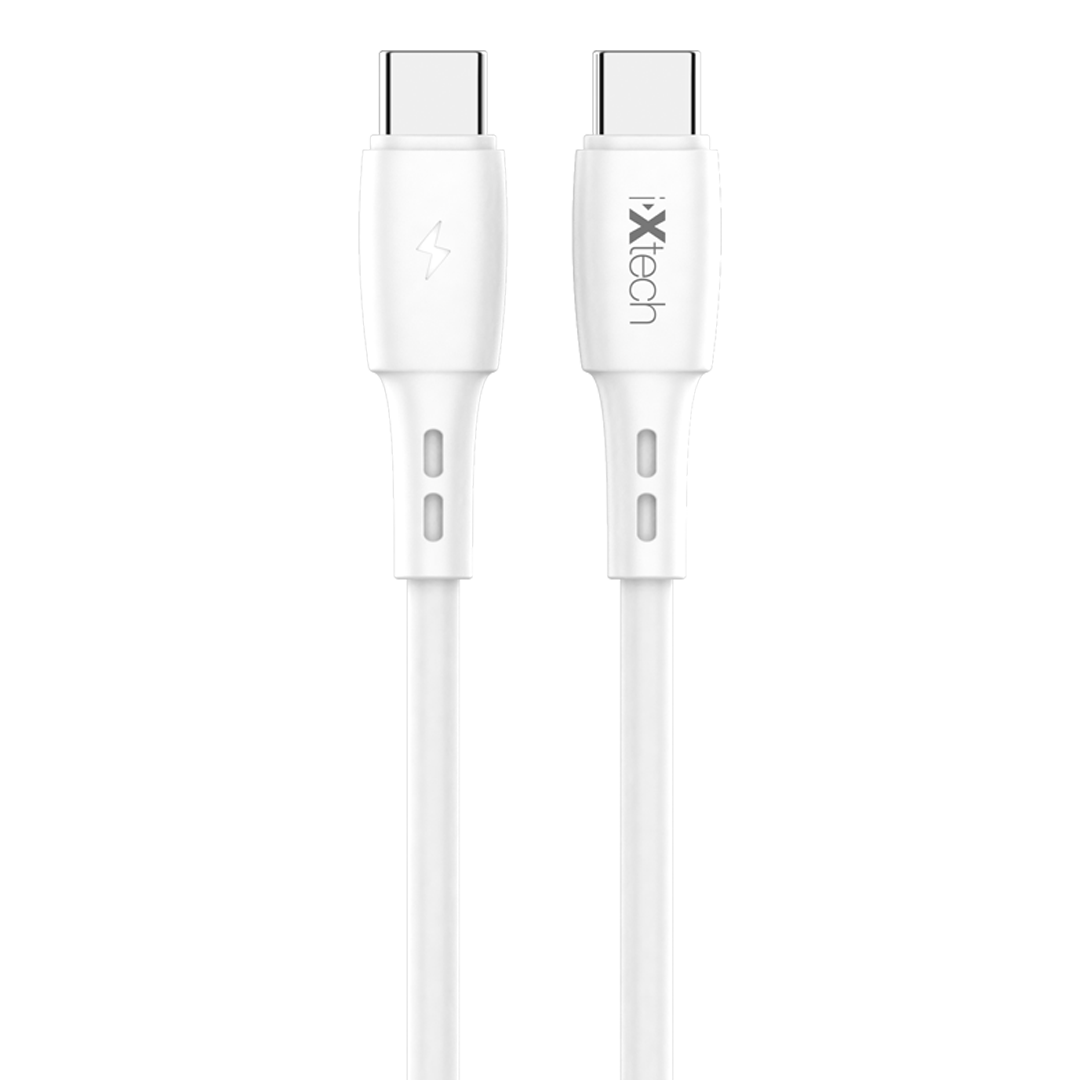 IX-UC021 60W PD Type-C to Type-C Şarj ve Data Kablosu