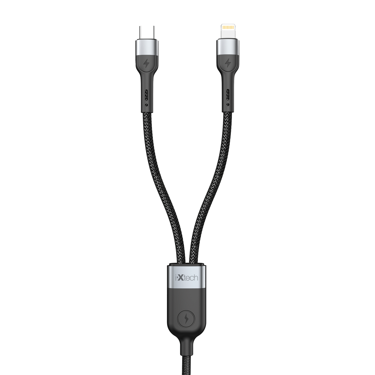 IX-UC018 İkisi bir arada Lighting & Type-C Şarj ve Data Kablosu