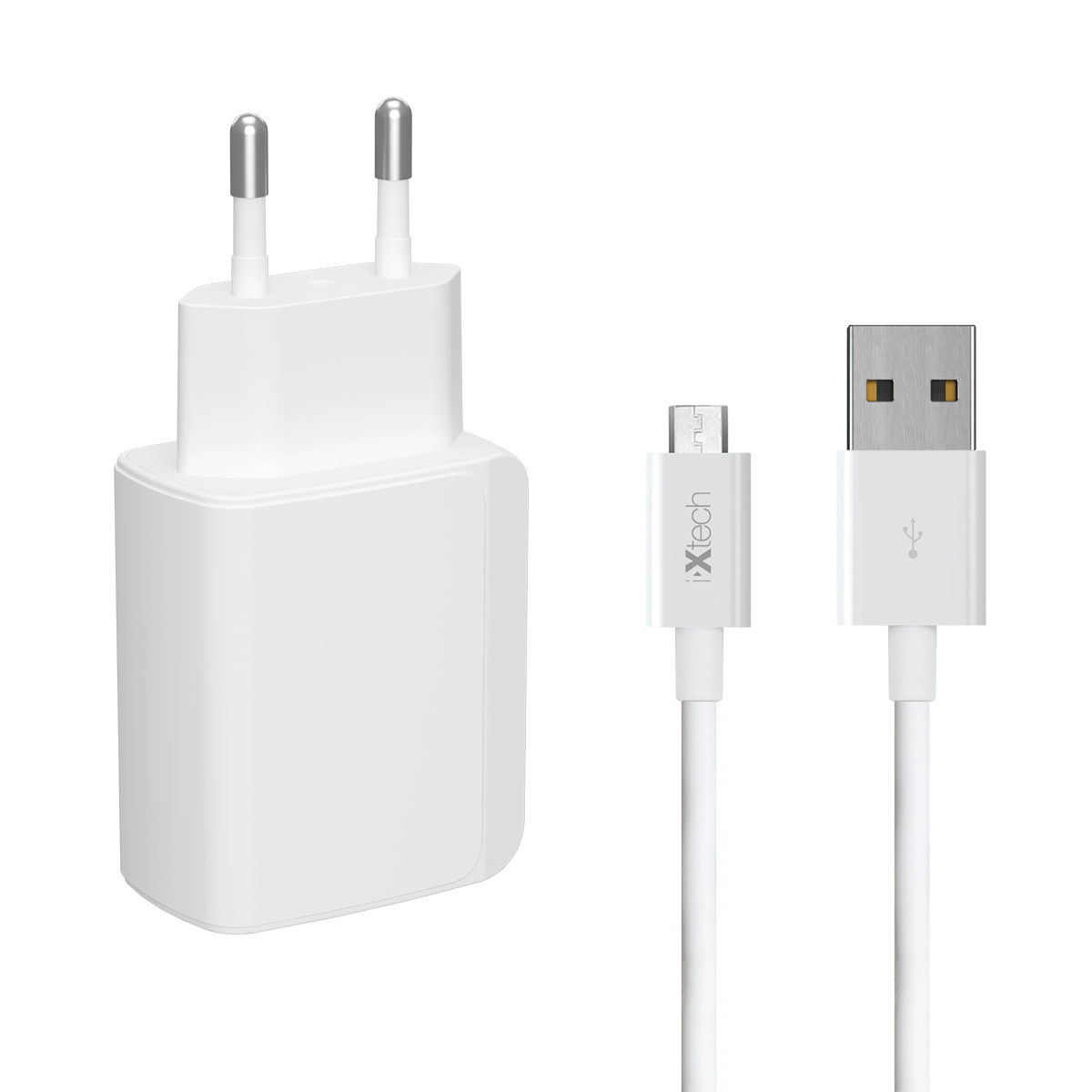 IX-CC012 Usb to Micro Kablo ve Adaptör Şarj Seti