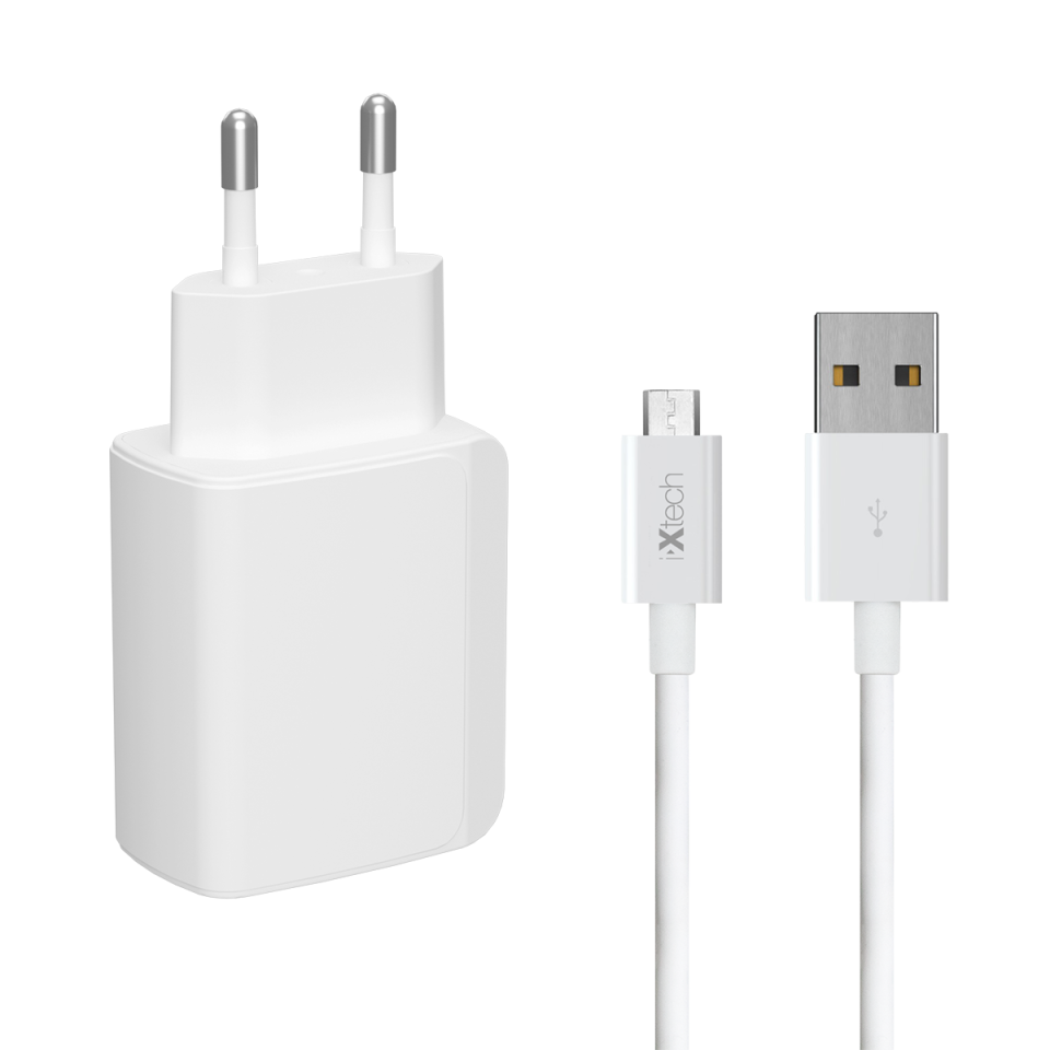IX-CC012 Usb to Micro Kablo ve Adaptör Şarj Seti