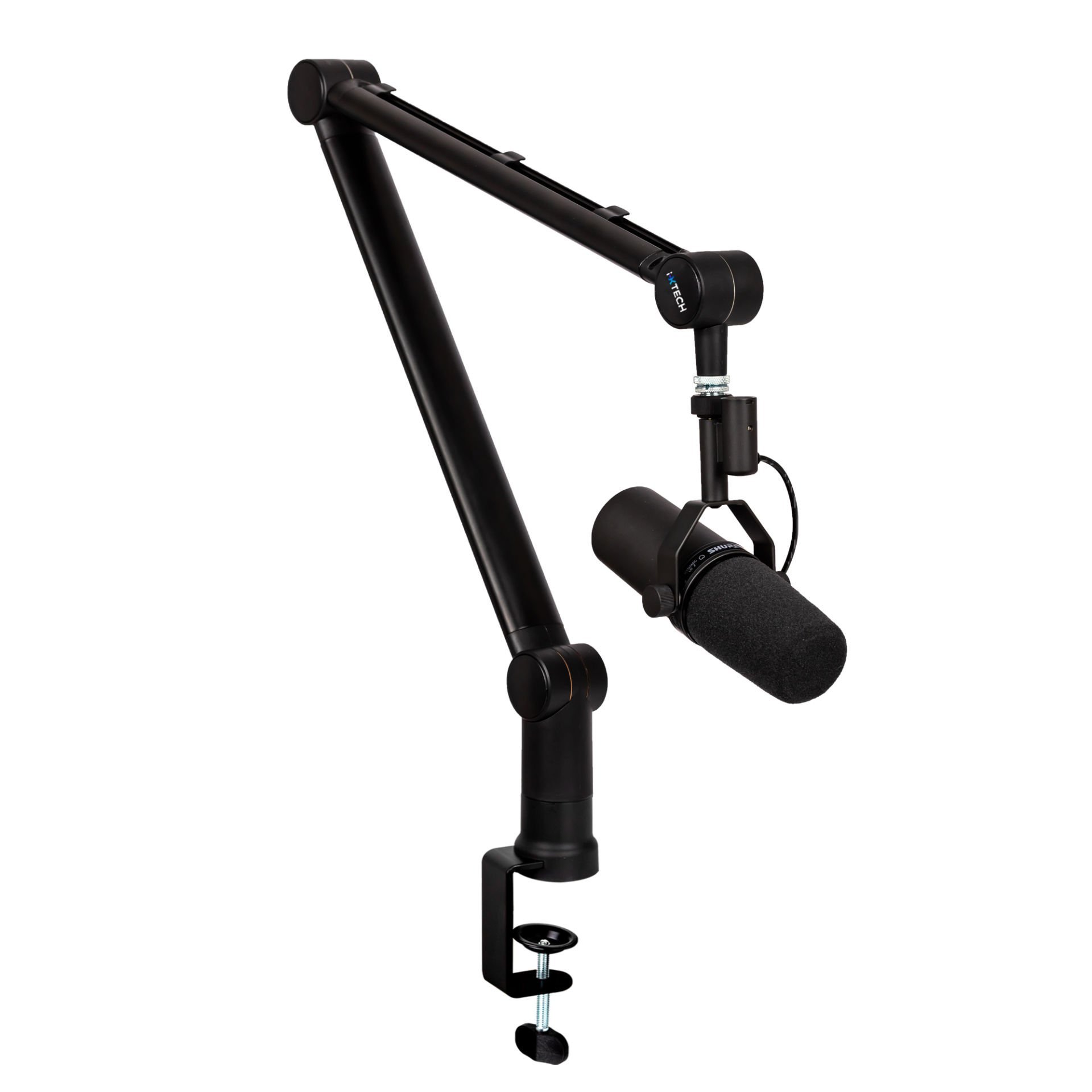 Boom Arm Ayarlanabilir 360° Dönebilen Mikrofon Tutucu, Mikrofon Kolu - Hero