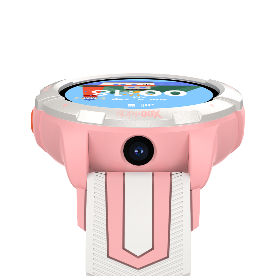 Xee Kids-11 SIM Kartlı Konum Takipli Görüntülü Konuşmalı Akıllı Çocuk Saati - Pembe