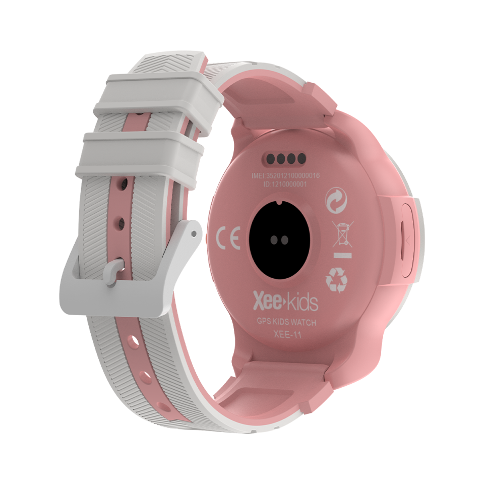 Xee Kids-11 SIM Kartlı Konum Takipli Görüntülü Konuşmalı Akıllı Çocuk Saati - Pembe
